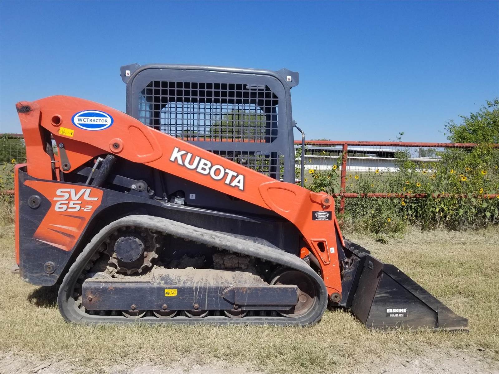 2019 Kubota SVL652 Skid Steer For Sale, 1,846 Hours Kemp, TX 7380