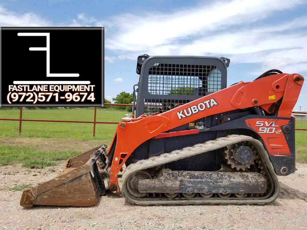 Track Loader For Sale >> 2014 Kubota Svl90 2 Compact Track Loader For Sale Kemp Tx Track Loader For Sale >> 2014 Kubota Svl90 2 Compact Track Loader For Sale Kemp Tx