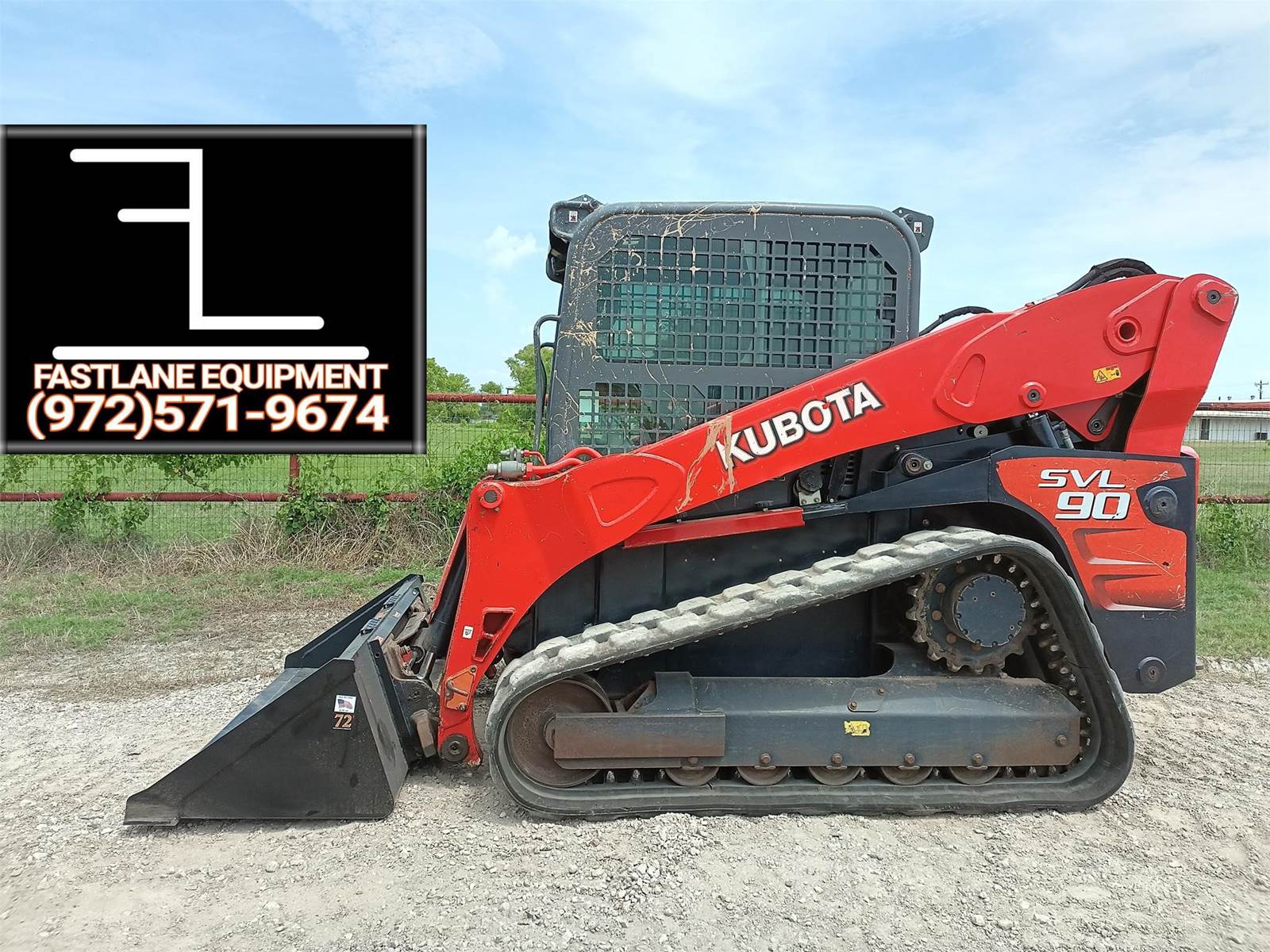 2011 Kubota SVL90 Compact Track Loader For Sale, 2,184 Hours Kemp, TX