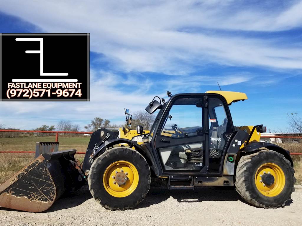 Caterpillar TH406C Telehandler For Sale, 6,917 Hours Kemp, TX 0020