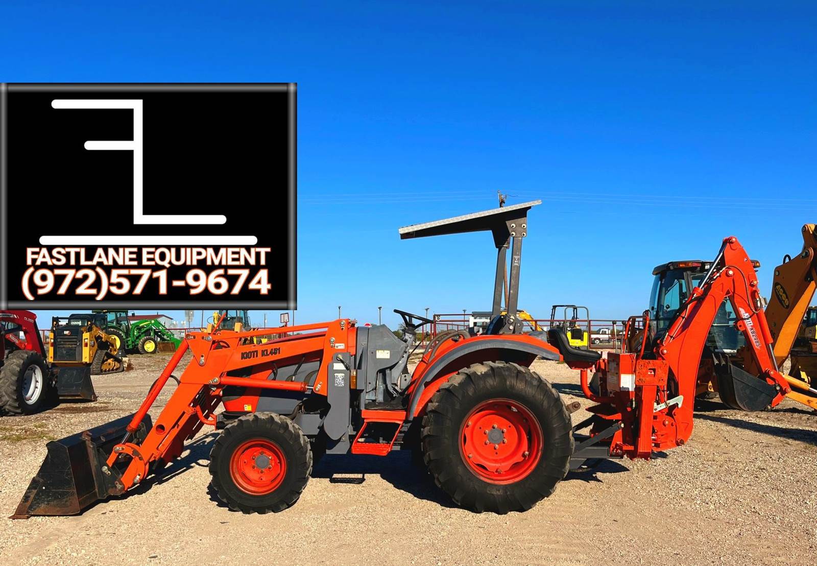 Kioti DK45S Tractor For Sale, 807 Hours Kemp, TX 4340