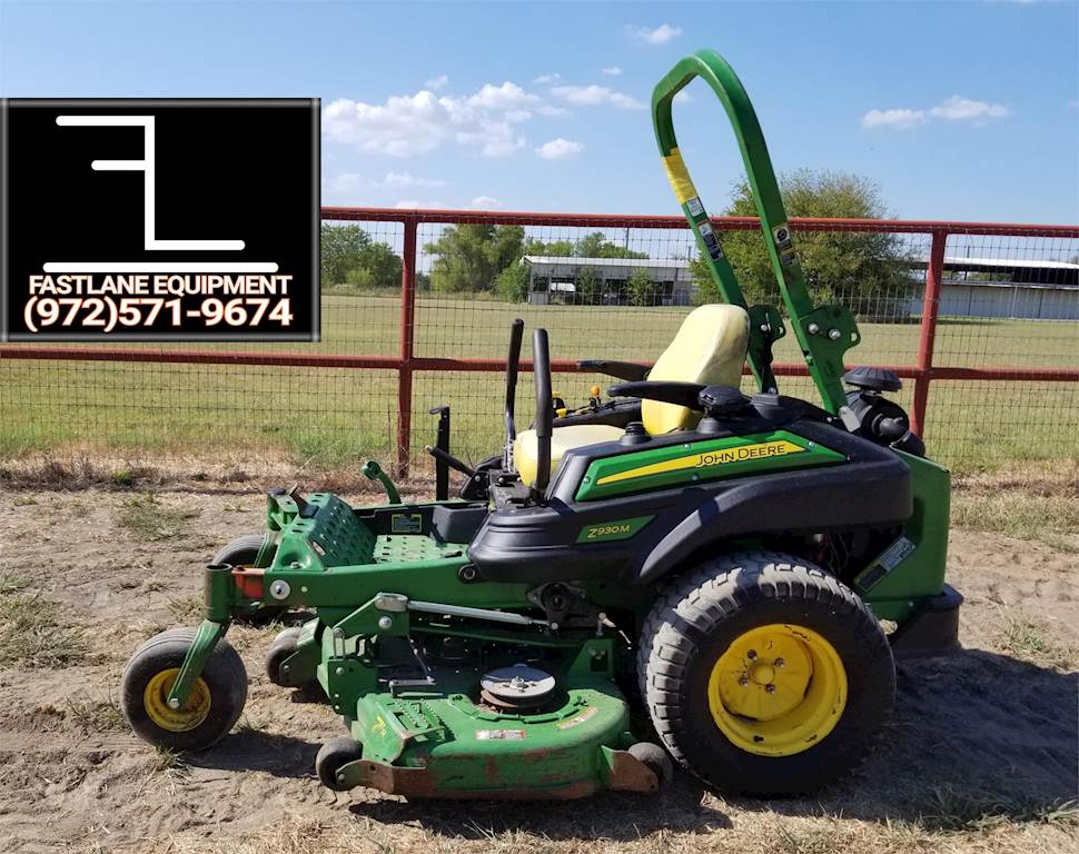 2016 John Deere Z930M Zero Turn Mower For Sale, 1,641 Hours Kemp, TX