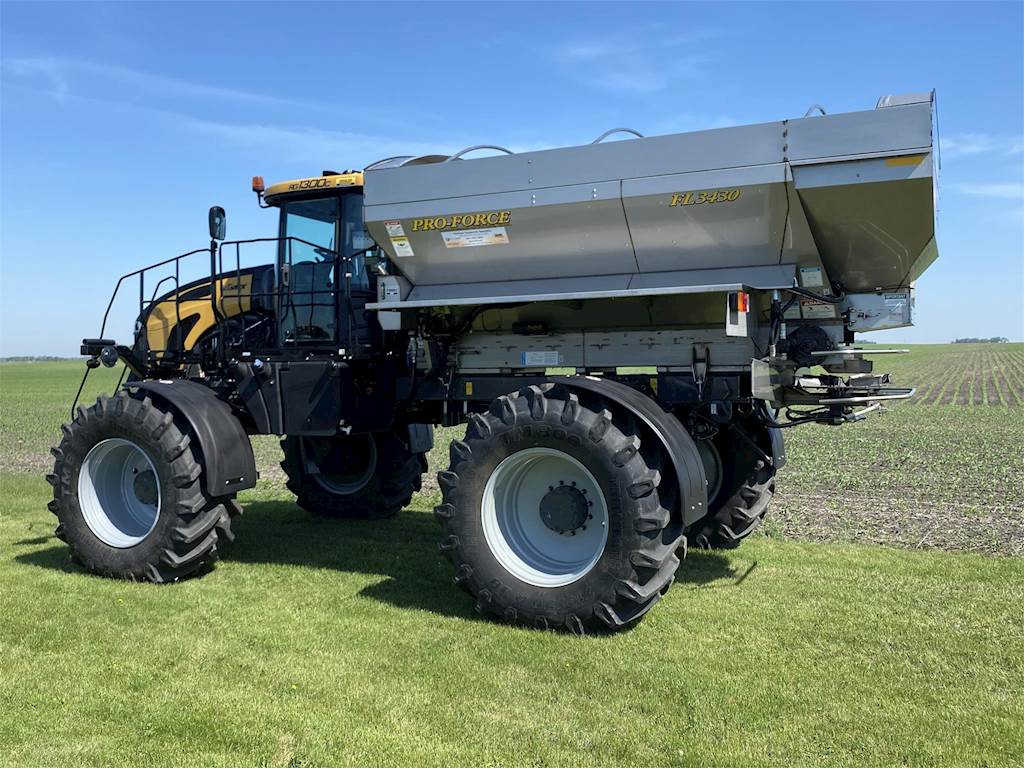 2021 Case IH TRIDENT 5550 Dry Fertilizer Applicator For Sale Clear