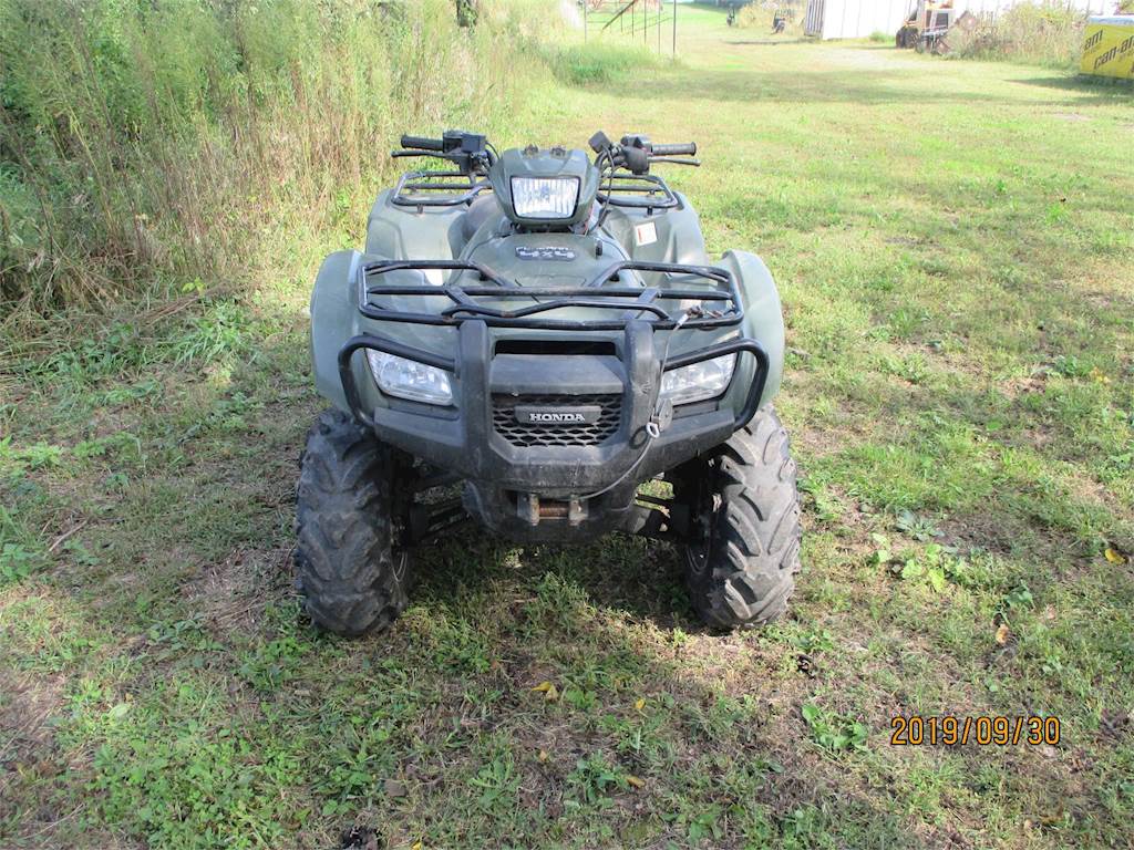 2012 Honda FOREMAN 500 Utility Vehicle For Sale, 554 Hours
