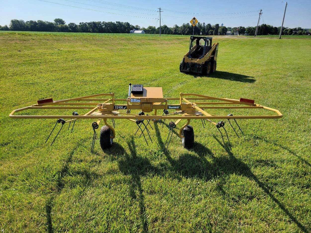 2021 Vermeer TD100 Hay Tedder For Sale Worthington, IA 11468090