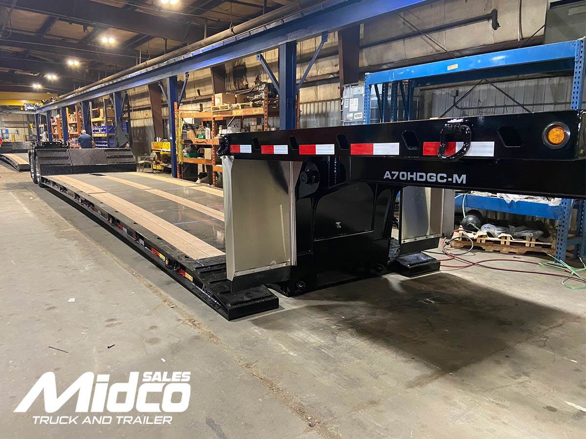 2025 ALPHA HD A70HDGCM Mini Deck Double Drop Trailer, IA, AZ, New