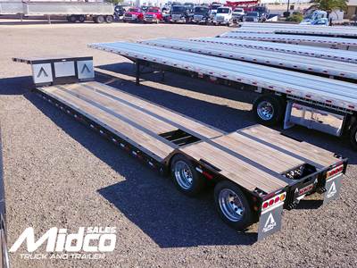 2026 Alpha HD Double Drop Trailer, Arizona, Miissouri, New, 45-49 ft, 48x102, Air Ride, Steel IN STOCK