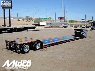 2026 Alpha HD A70HDGM 35 TON MINI DECK HYDRAULIC DETACH Double Drop Trailer, New, Arizona, 50+ ft, Tandem Axle, 53x102, Air Ride, Steel