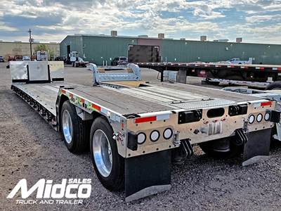 2020 Trail King TK80AMG Double Drop Trailer, Used, Arizona, 40 ton, 48x102, Tandem Axle  IN STOCK