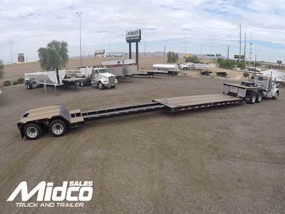 XL Specialized 80MED 40 TON DOUBLE DROP DETACHABLE GOOSENECK EXTE Double Drop Trailer, New, Iowa