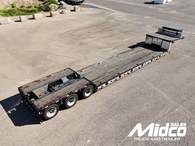 2022 XL Specialized 80MFGA Double Drop Trailer, Used, Arizona, 50+ ft, Tri, 53x102, Air Ride, Steel