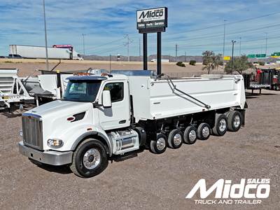 2022 Peterbilt 567 Dump Truck - K & H Dump Body, Used, Arizona, Heavy Duty, Automatic