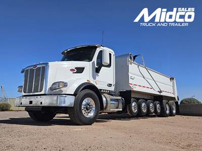 2022 Peterbilt 567 Dump Truck - K&H Dump Body, Used, Arizona, Automatic