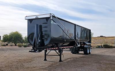 Armor Lite 40' STEEL FRAMELESS End Dump Trailer, New, Arizona, Missouri, 40-44 ft, 40x102, Tandem, Steel