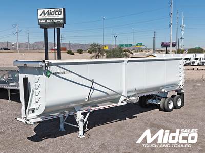 2026 Armor Lite 40' STEEL FRAMELESS End Dump Trailer, New, Missouri, Arizona, 40-44 ft, Tandem, 40x102, Steel