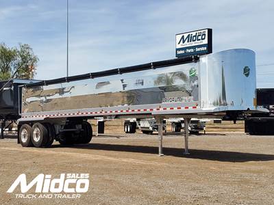 2024 Armor Lite S-S5-39-54 Smooth Side End Dump Trailer, New, Arizona, 35-39 ft, Tandem Axle, Air Ride, Aluminum IN STOCK