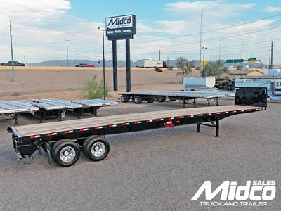 Dorsey 45' UNIVERSAL KIT FORKLIFT HAULER Flatbed Trailer, New, Arizona, Tandem, Air Ride