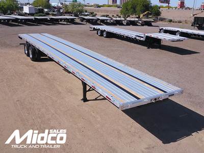 2024 PRESTIGE 53x102 Flatbed Trailer, New, Arizona, 50+ ft, Tandem Axle, Air Ride, Rear Sliding, Combination, Aluminum Floor