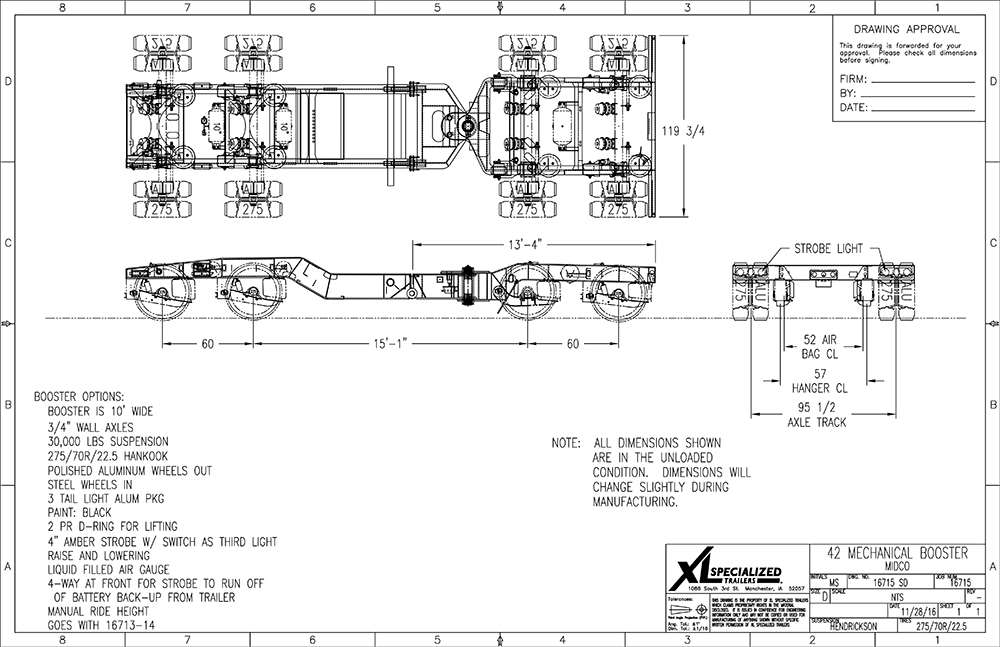 2020 xl specialized xl130hdg lowboy trailer for sale lowboy trailer dimensions chart