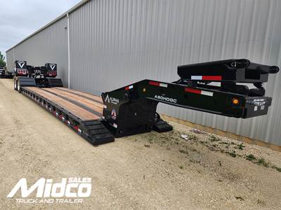 2026 Alpha HD A90HDGC 45 TON HYDRAULIC DETACHABLE NECK LOWBOY Lowboy Trailer, New, Arizona, Iowa, 48x102