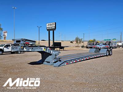 2026 Alpha HD A90HDGC 45 TON HYDRAULIC DETACHABLE NECK LOWBOY Lowboy Trailer, New, Arizona, 48x102