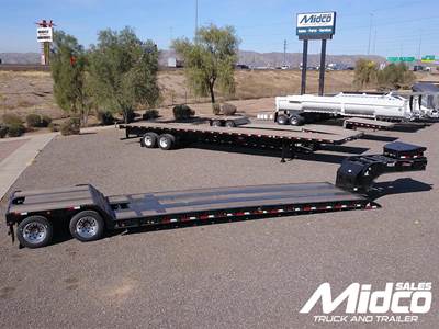 2024 XL Specialized 80 HDE Lowboy Trailer, New, Arizona, Extendable Lowboy, 48x102, air ride