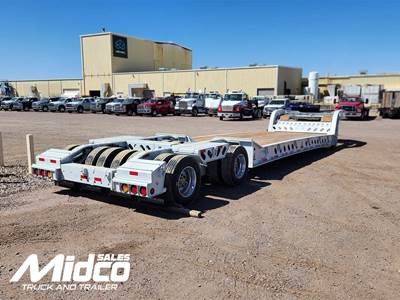 XL Specialized XL 90 MGX Lowboy Trailer, New, Arizona, 45 ton, 40-44 ft, Tandem Axle IN STOCK