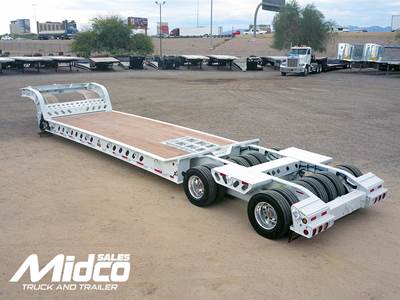 XL Specialized XL 90 MGX Lowboy Trailer, New, Arizona, 45 ton, 40-44 ft, Tandem Axle