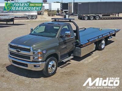 2023 Chevrolet Silverado 6500HD Rollback Tow Truck - Jerr-Dan Rollback Towing Body, New, Arizona, 20', Medium Duty, Automatic