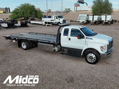 2023 Ford F-650 Extended Cab Rollback Tow Truck - Jerr-Dan Rollback Towing Body, Used, Arizona, Automatic IN STOCK