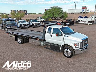 2023 Ford F-650 Extended Cab Rollback Tow Truck - Jerr-Dan Rollback Towing Body, Used, Arizona, Automatic IN STOCK