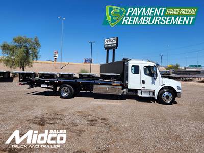 2025 Freightliner M2 106 Extended Cab Rollback Tow Truck - Jerr-Dan Rollback Towing Body, New, Arizona, Automatic IN STOCK
