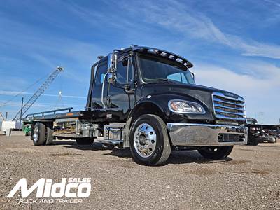 2026 Freightliner M2 106 Plus Extended Cab Rollback Tow Truck - Jerr-Dan Rollback Towing Body, New, Arizona, Automatic