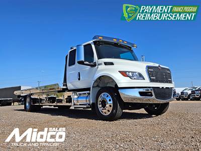 2025 International MV607 Extended Cab Rollback Tow Truck - Jerr-Dan Rollback Towing Body, New, Arizona