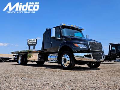 2025 International MV607 Extended Cab Rollback Tow Truck - Jerr-Dan Rollback Towing Body, Arizona, New, Automatic IN STOCK