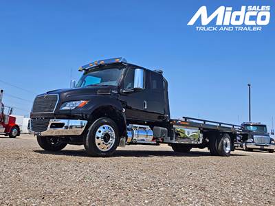 2025 International MV607 Extended Cab Rollback Tow Truck - Jerr-Dan Rollback Towing Body, Arizona, New, Automatic, 22', Medium Duty, Extended Cab