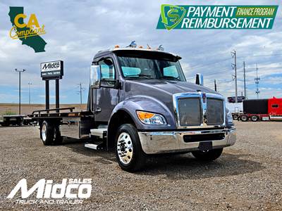 2024 Kenworth T280 Rollback Tow Truck - Jerr-Dan Rollback Towing Body, New, Arizona, 22', Medium Duty, Automatic CA COMPLIANT IN STOCK