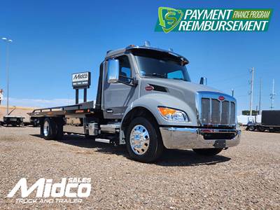2024 Peterbilt 536 Rollback Tow Truck - Jerr-Dan Rollback Towing Body, New, Arizona IN STOCK