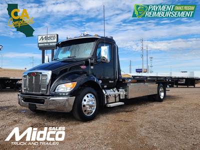 2024 Peterbilt 536 Rollback Tow Truck - Jerr-Dan Rollback Towing Body, New, Arizona CA Compliant