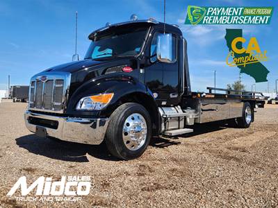 2024 Peterbilt 536 Rollback Tow Truck - Jerr-Dan Rollback Towing Body, New, Arizona, 22', Medium Duty, Automatic CA Compliant