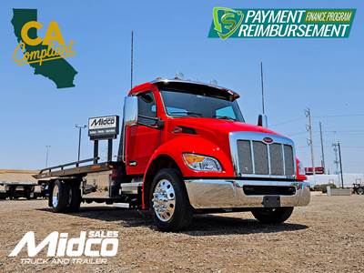 2024 Peterbilt 536 Rollback Tow Truck - Jerr-Dan Rollback Towing Body, New, Arizona, 22', Medium Duty, Automatic CA COMPLIANT IN STOCK