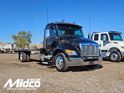 2025 Peterbilt 536 Rollback Tow Truck - Jerr-Dan Rollback Towing Body, New, Arizona, 22', Medium Duty, Automatic, Diesel IN STOCK