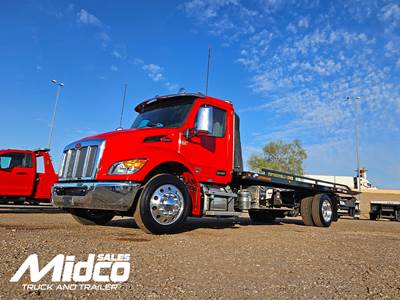 2025 Peterbilt 536 Rollback Tow Truck - Jerr-Dan Rollback Towing Body, New, Arizona, 22', Medium Duty, Automatic, Diesel IN STOCK