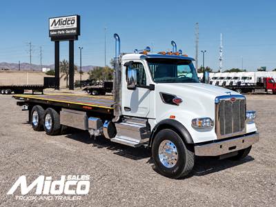 2027 Peterbilt 567 Rollback Tow Truck - Jerr-Dan Rollback Towing Body, New, Arizona, Automatic
