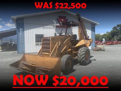 Case 680K Backhoe