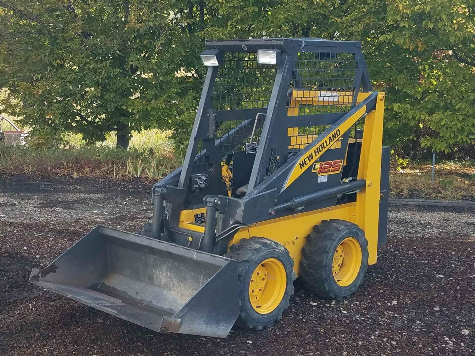 2007 New Holland L125 Skid Steer For Sale, 628 Hours Boise, ID Cons