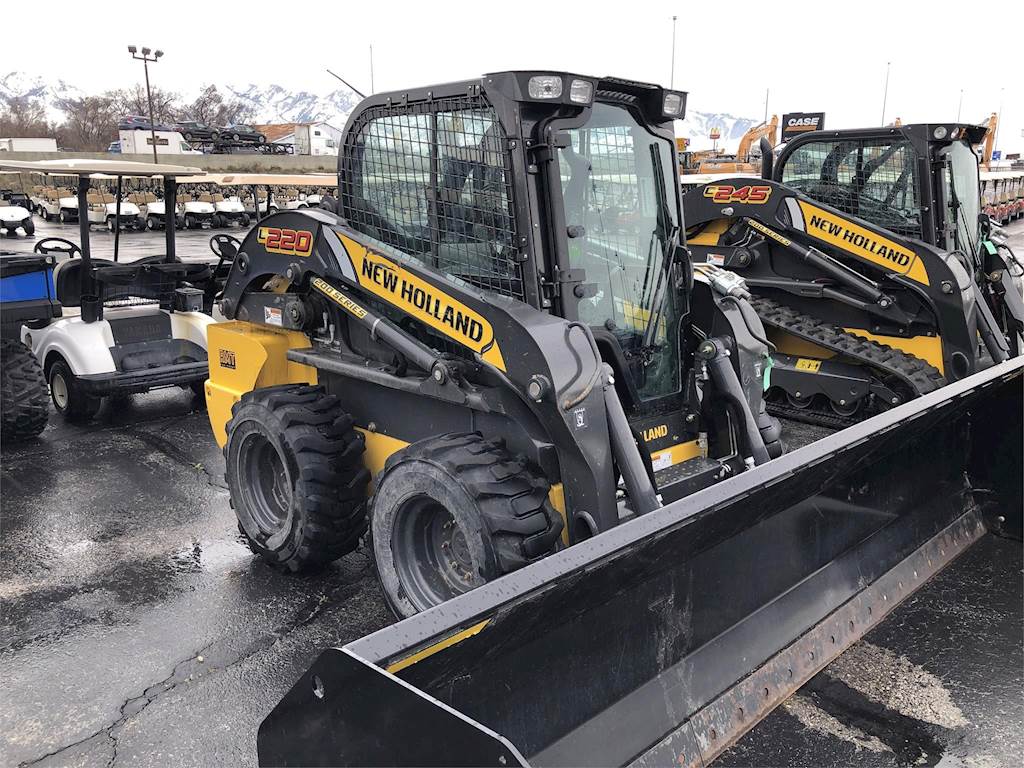 New Holland L220 Skid Steer For Sale Salt Lake City, UT 001592