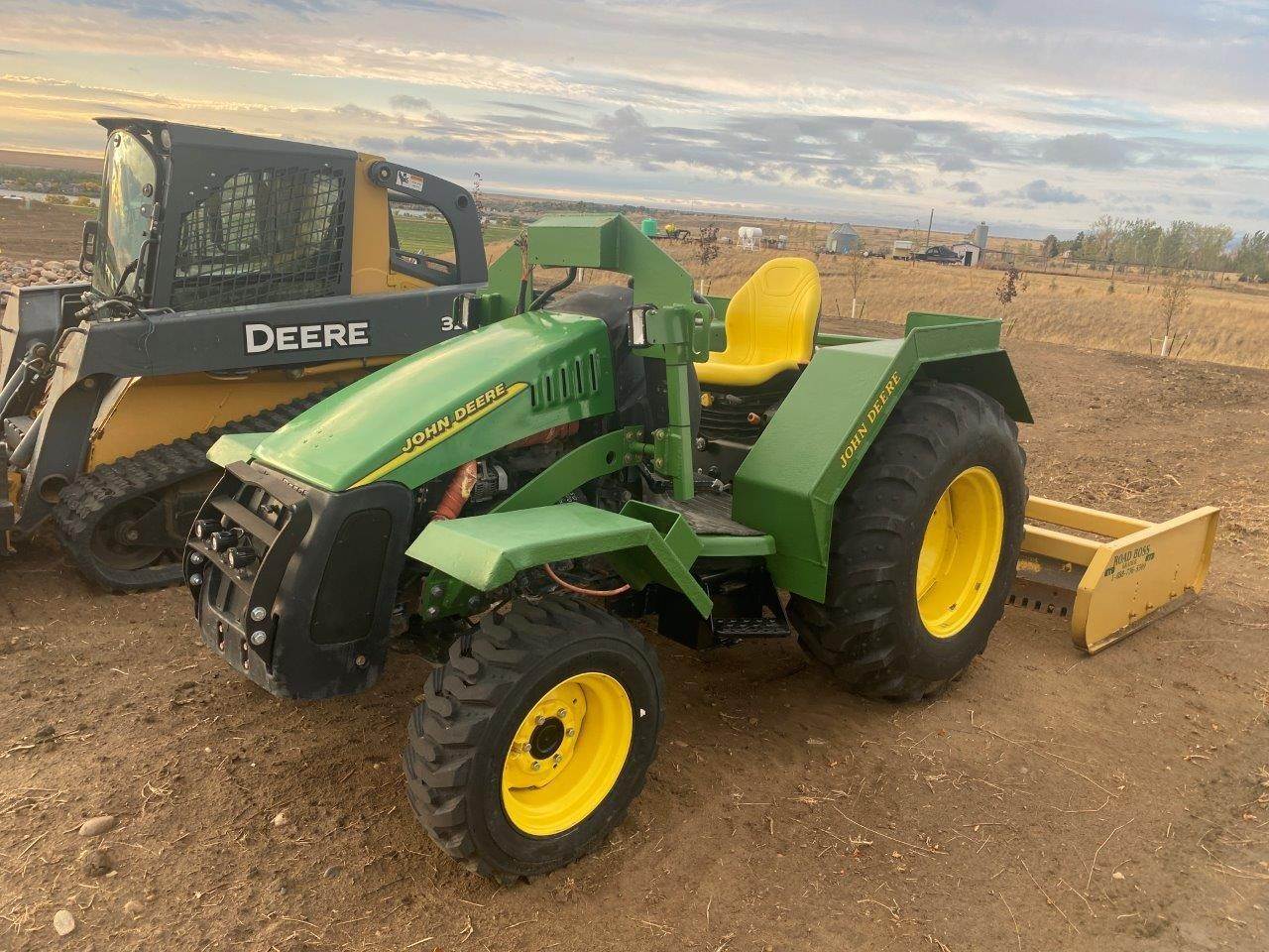 2007 John Deere 110 Backhoe For Sale, 6,000 Hours Glasgow, MT