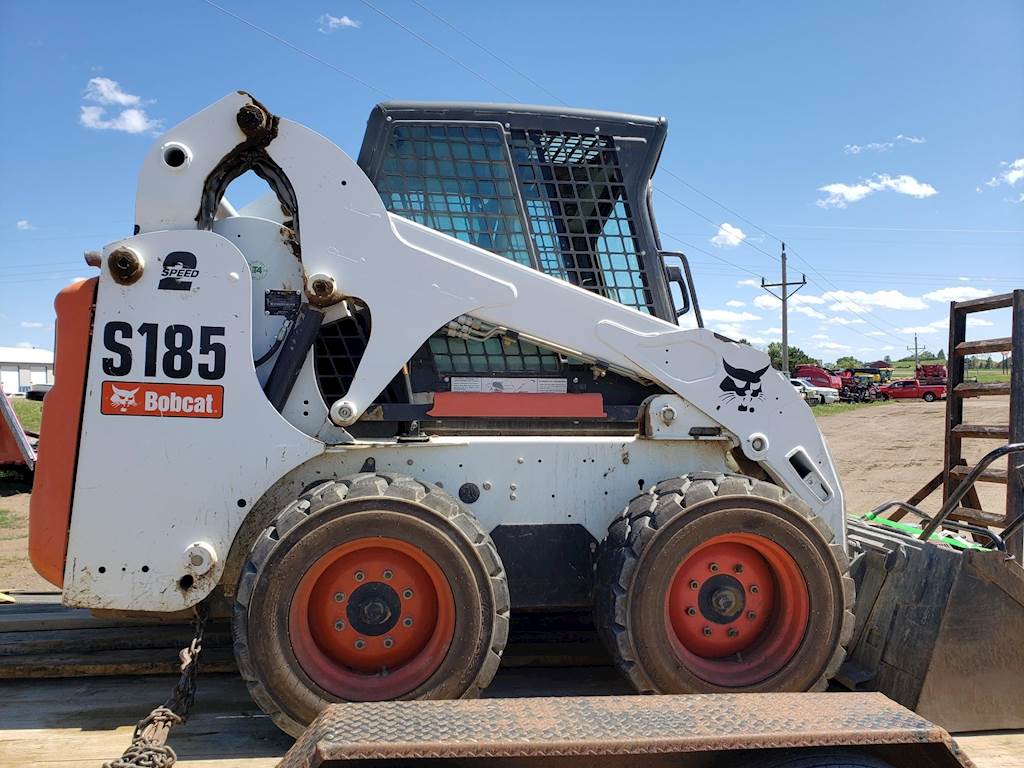 2012 Bobcat S185 Skid Steer Loader For Sale, 1,540 Hours Dickinson, ND 20528W
