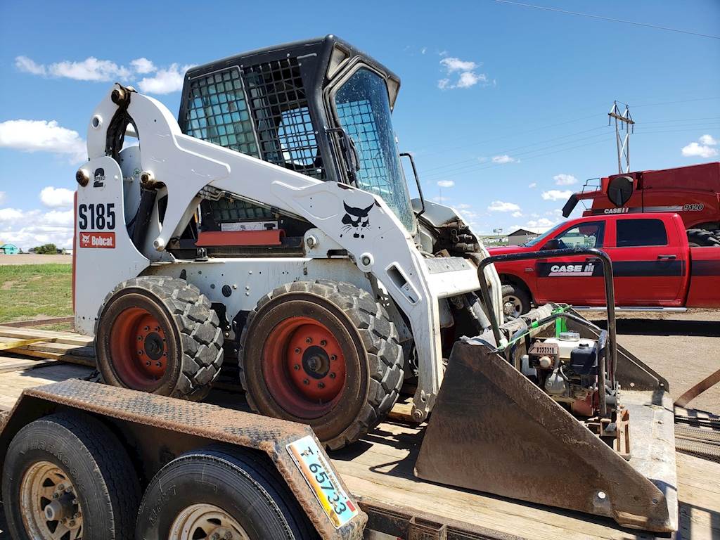2012 Bobcat S185 Skid Steer Loader For Sale, 1,540 Hours Dickinson, ND 20528W